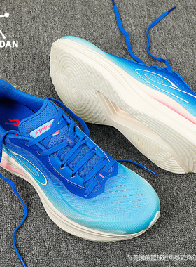 乔丹强风3TR跑步鞋男鞋2025新款软底回弹减震专业竞速运动鞋跑鞋
