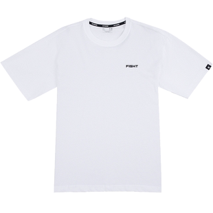 乔丹fight短袖T恤男2025夏季针织半袖体恤宽松男士上衣正品运动服