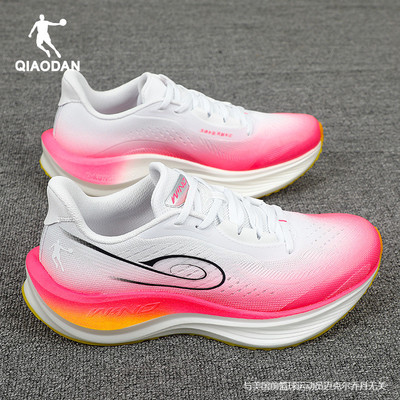 乔丹强风3TR跑步鞋男鞋2025新款软底回弹减震专业竞速运动鞋跑鞋