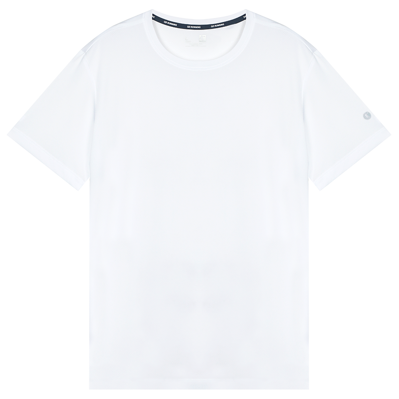 乔丹短袖T恤男2025新款夏季白色上衣男士宽松体恤透气半袖运动服t