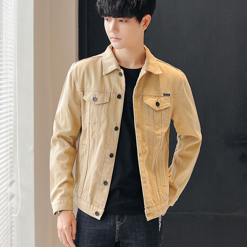 JK9019-P70现货~2022春季新款水洗牛仔夹克外套男青少年上衣男,男装夹克,星座224-1