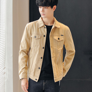 JK9019-P70现货~2022春季新款水洗牛仔夹克外套男青少年上衣男图片