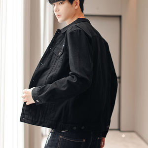 JK9019-P70现货~2022春季新款水洗牛仔夹克外套男青少年上衣男图片