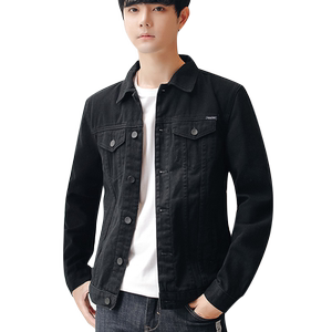 JK9019-P70现货2021秋季新品男士牛仔夹克青少年时尚百搭外套上衣图片