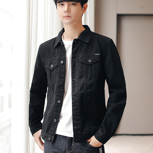 JK9019-P70现货2021秋季新品男士牛仔夹克青少年时尚百搭外套上衣图片