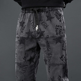 8006常规p502023春夏男士六袋休闲裤束脚春天弹力修身男裤子，商品下架区，星座224-1