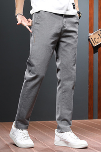 861-P42现货款 春夏秋季男士休闲裤2024青年裤子商务西裤青年长裤图片