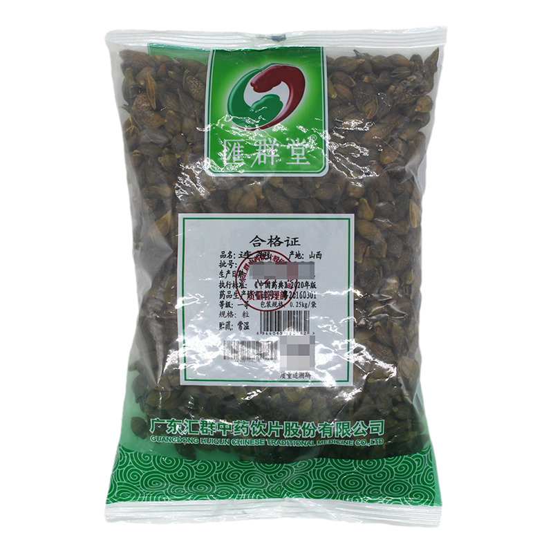 汇群堂中药饮片连翘250g