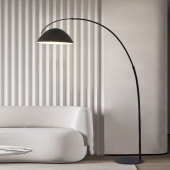 钓鱼灯落地灯客厅沙发灯现代简约中山灯具北欧侘寂风卧室立式 台灯