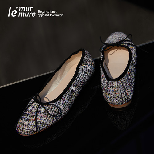 Le'Murmure小香风意式芭蕾舞鞋