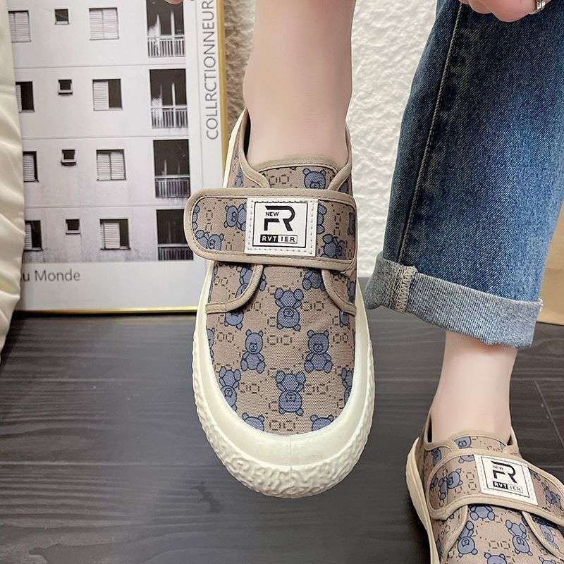 春夏新款渔夫鞋帆布女鞋