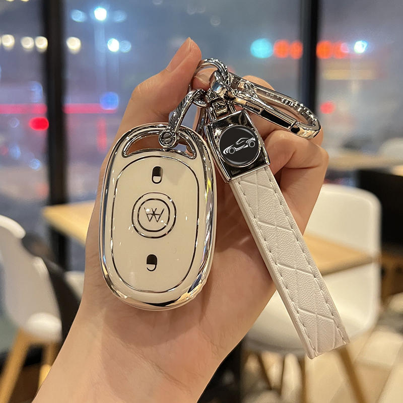 适用爱玛电动车钥匙保护套露娜泡泡台铃小刀电瓶车遥控器外壳包扣