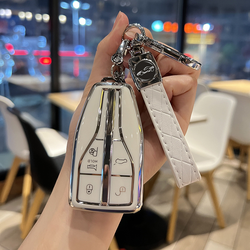 专用红旗hs5钥匙套h5经典hs7扣h6女h9包e-hs9汽车保护壳hq9男高档