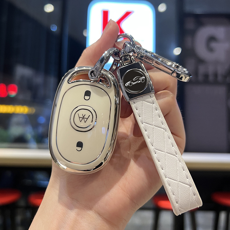 适用爱玛电动车钥匙保护套露娜泡泡台铃小刀电瓶车遥控器外壳包扣