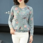 Phụ nữ 2019 mới mùa thu thời trang hoang dã mặc áo dệt kim màu lỏng áo len áo thun - Áo len cổ chữ V áo len gile
