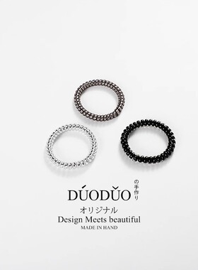 清新森女电话线耐用发圈