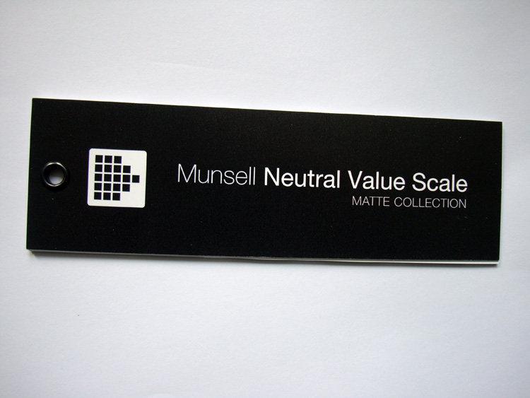 蒙赛尔/孟赛尔 明度精选色卡/munsell-4   标准色卡色值卡