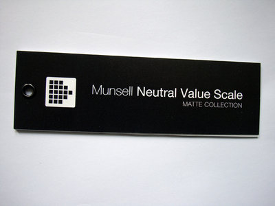 孟赛尔明度精选色卡标准