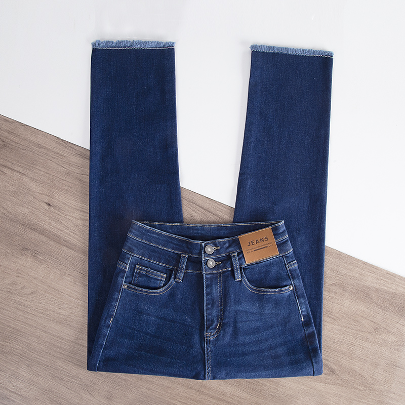 直筒裤长裤设计感高腰显高显瘦