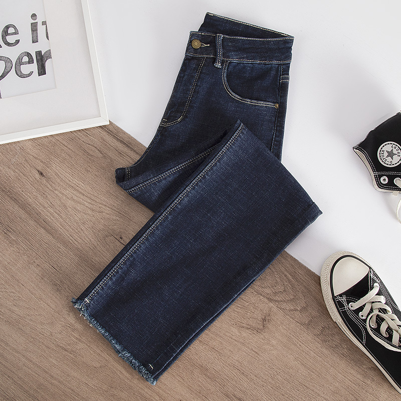 妙簇高腰高品质　小个子烟管裤