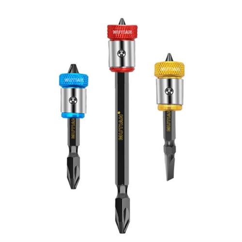 强磁批头套装特级电动螺丝刀十字刀头磁圈磁性风披头超硬劈头起子