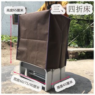 办公床折叠床防尘袋收纳袋床罩储藏床罩无纺布午休防尘罩折叠床罩