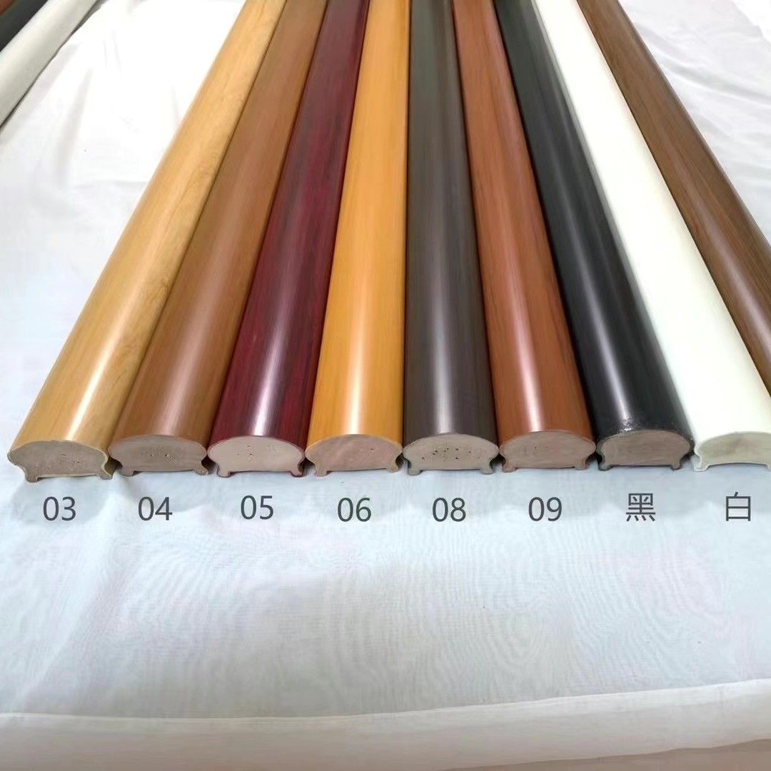 高分子pvc扶手室外楼梯扶手露天家用护栏工程扶手旋转简易