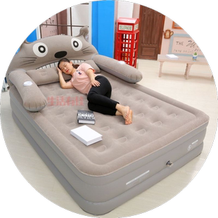 加厚充气床双人家用加高气垫床单人气床垫打地铺折叠床成人单人床