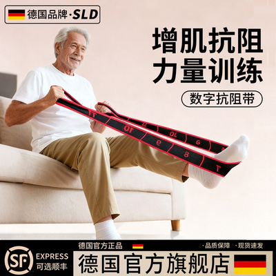【德国品牌】抗阻增肌数字带