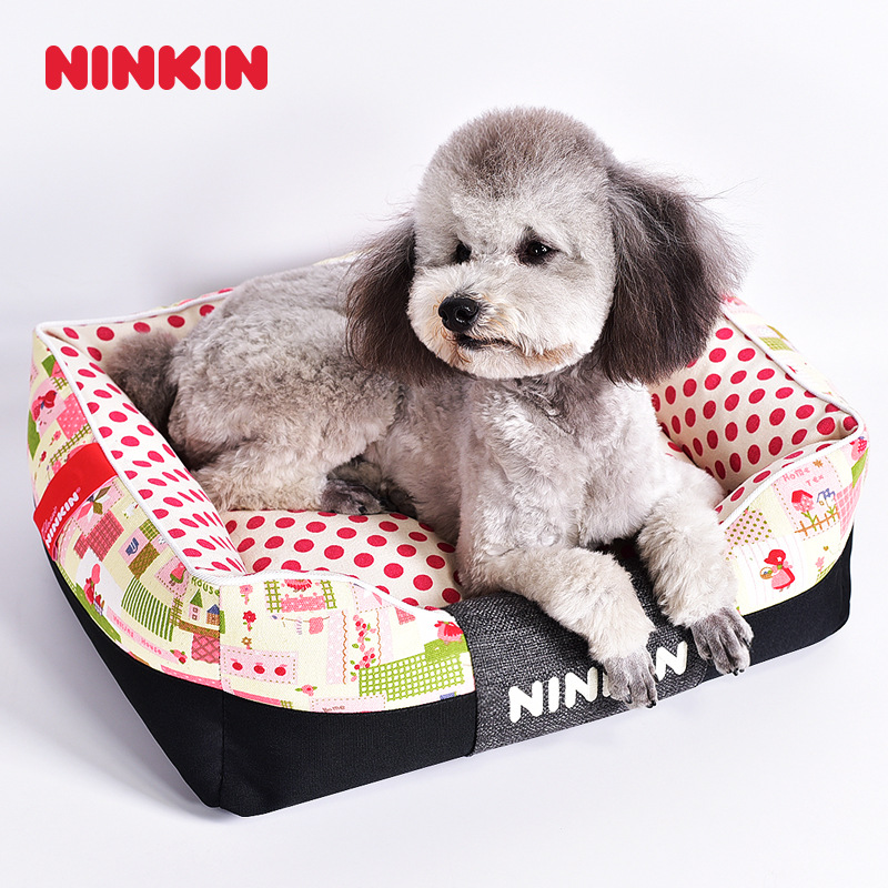 Ninkin棉质毛耐哈士奇萨摩狗窝