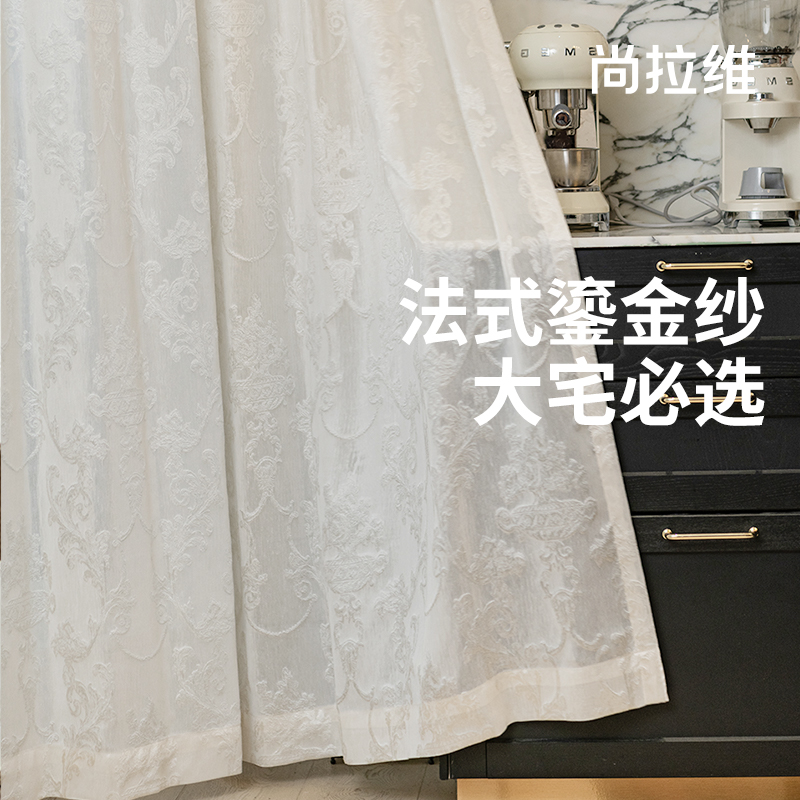 尚拉维新款客厅卧室纱帘