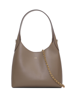 SADI萨迪经典菜篮子包头层牛皮腋下包简约通勤单肩手提包女