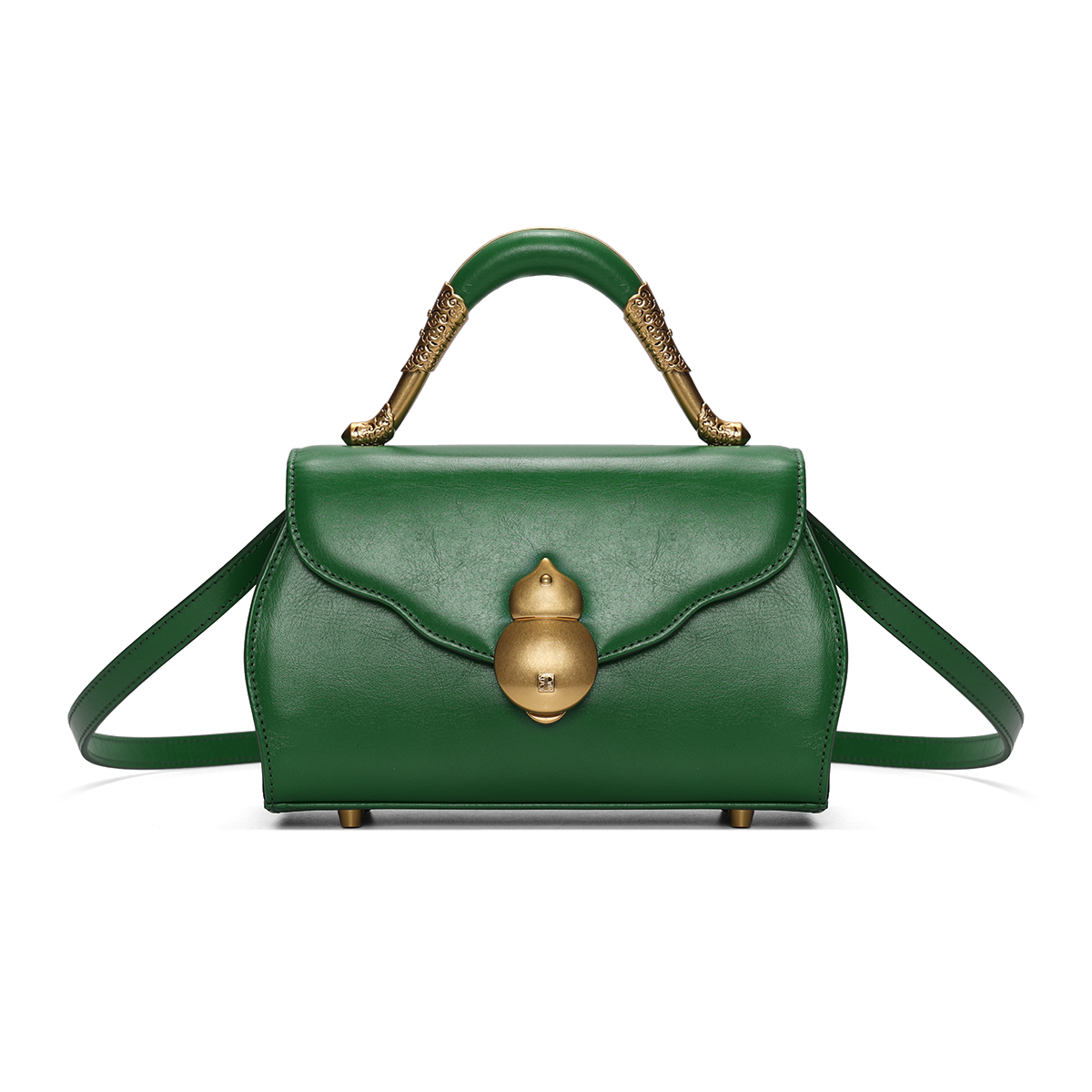 头层真皮轻奢SADI复古树膏植鞣皮