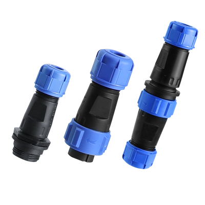 ip68防水航空插头插座对接连接器