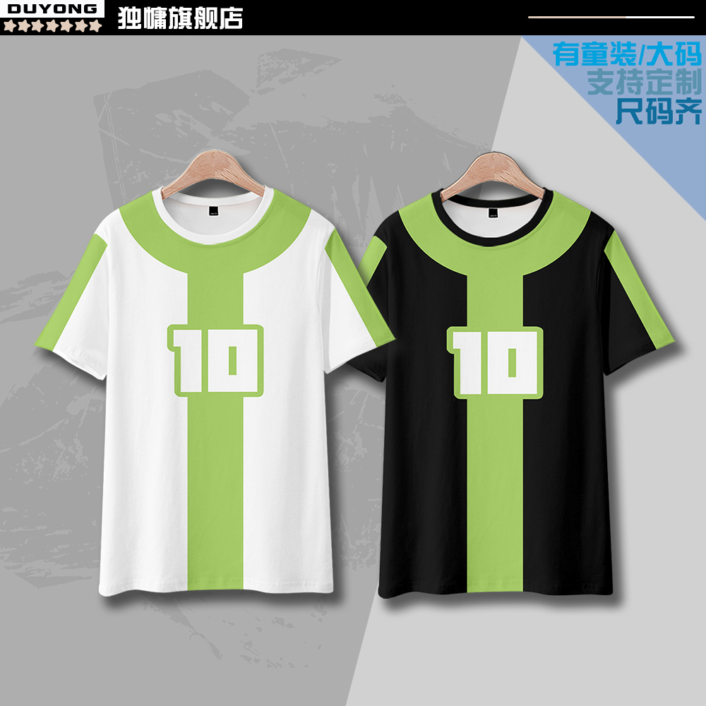 少年骇客衣服Ben10田小班T恤