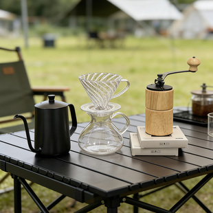 皇啡美学手冲咖啡套装便携式户外手磨咖啡套具野营冲泡咖啡器皿