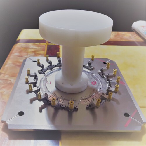 特制光纤研磨盘厂家直销快装夹具LCSC加工定制光纤研磨盘夹具定制