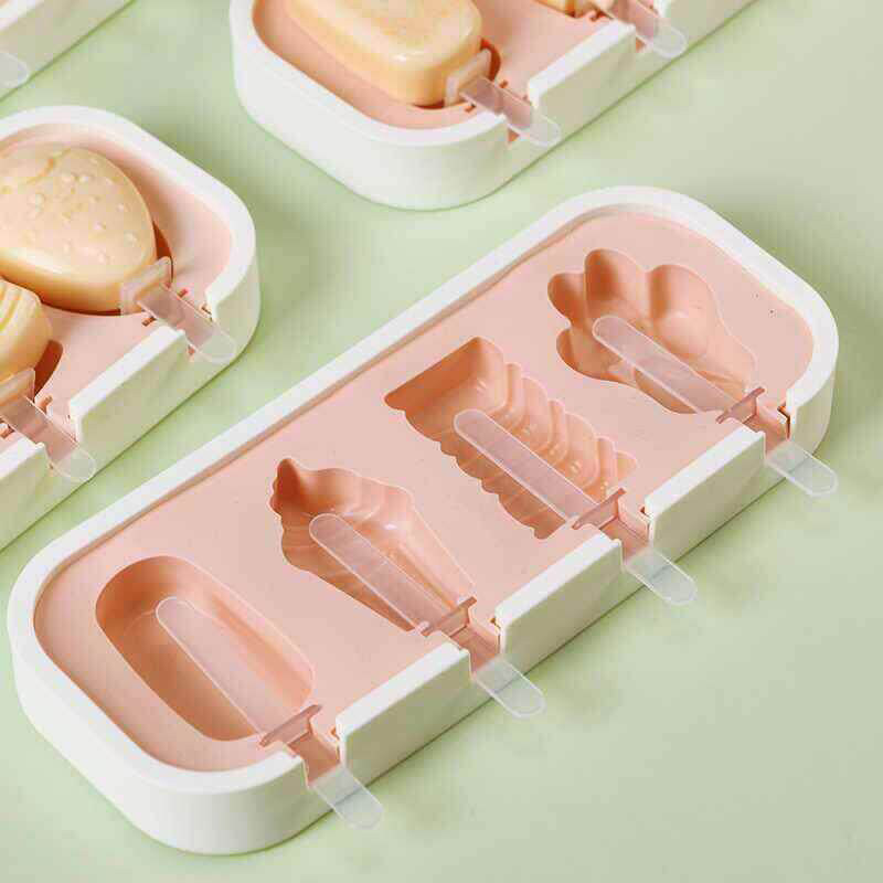 雪糕模具儿童奶酪棒家用自制食品级硅胶做冰棍冰淇淋冰棒冰糕模具