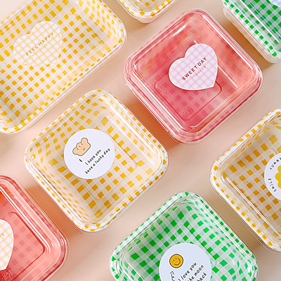 寿司打包盒春游野餐一次性盒子便