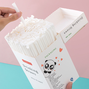吸管一次性单独包装 单支产妇儿童宝宝食品级细吸换塑料奶茶粗吸管