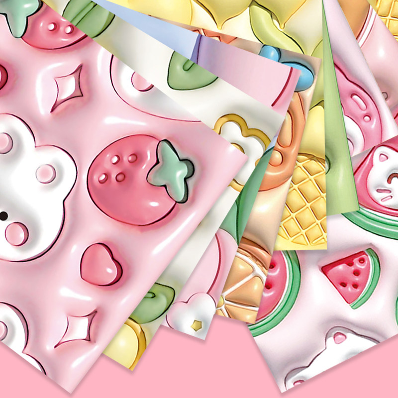 纸千纸鹤专用纸可爱幼儿园正方形双面双色印花卡纸15cm创意学生叠纸