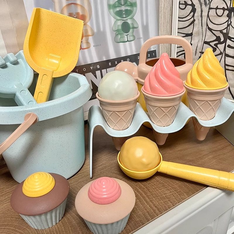 INS风沙滩玩具 冰淇淋模具儿童挖沙工具高颜值可爱北欧风玩水,玩具/童车/益智/积木/模型,挖沙工具,淘宝优惠券,粉丝福利购,淘宝优惠卷