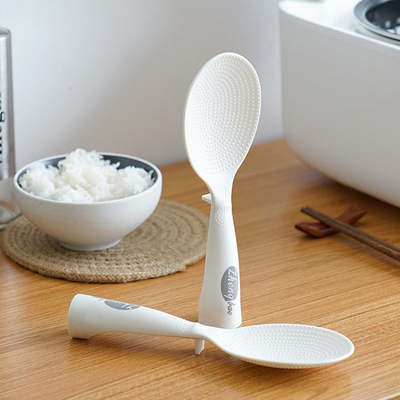 不粘饭匙可立式日式家用盛饭电饭锅不沾米饭电饭锅塑料大打饭匙子