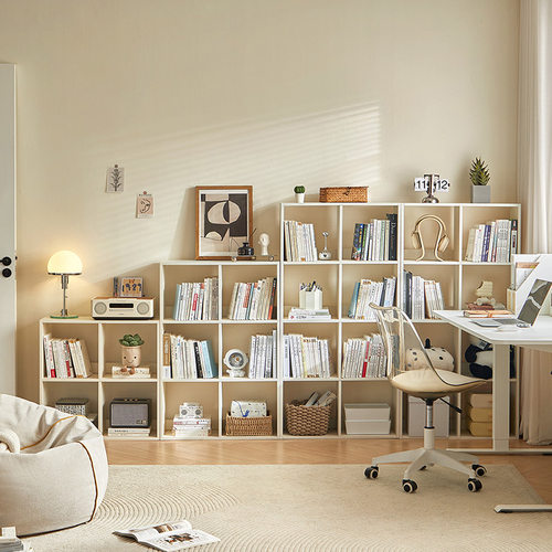 林氏木业家用客厅楼梯间收纳柜