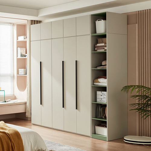 林氏木业衣柜小户型衣橱收纳组合