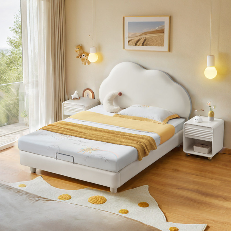 林氏木业云朵儿童床单人现代简约