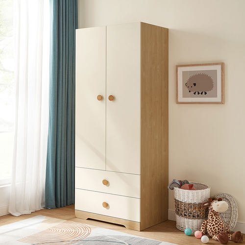 林氏小户型两门收纳儿童衣柜木业