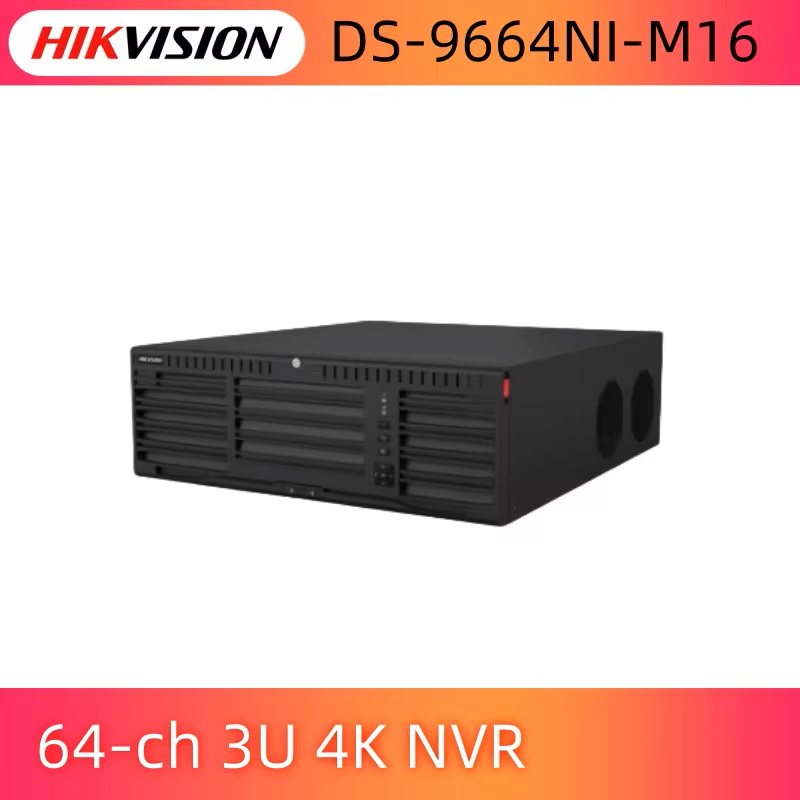 Hikvision NVR 64Ch 3U 4K NVR 16SATA CCTV DS-9664NI-M16