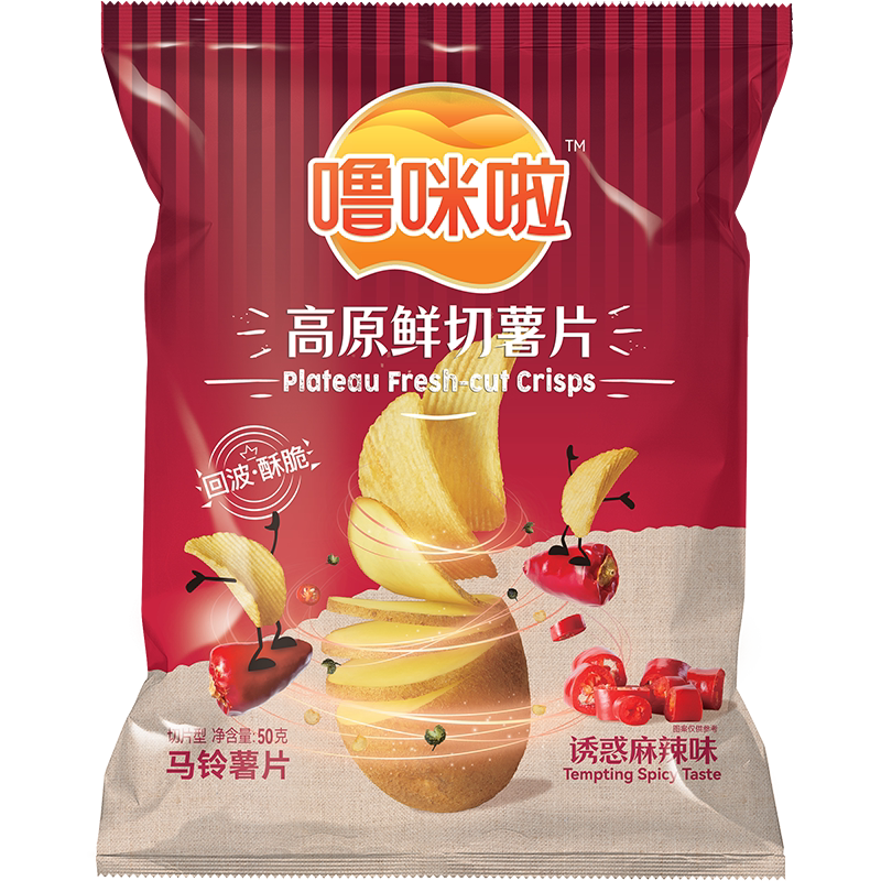 噜咪啦薯片薯条麻辣香脆组合