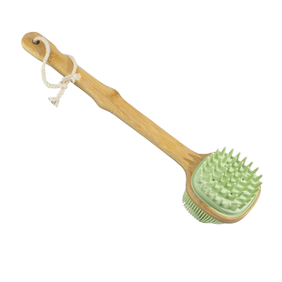 洗澡刷后背软毛硅胶沐浴刷搓澡神器洗澡刷子搓背刷长柄搓泥不求人